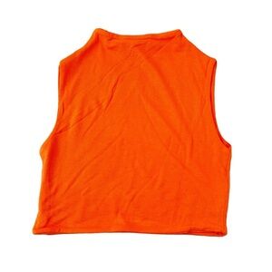 NWT naked wardrobe orange crop top small